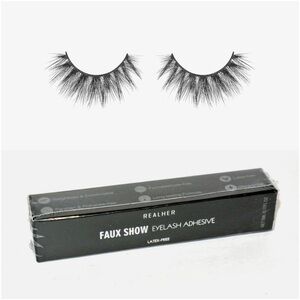 REAL HER & LILLY LASHES | Faux Show Lash Adhesive & Mykonos Lashes